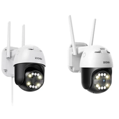 ZOSI 5MP PT WiFi Cámara de Seguridad Inalámbrica Audio AI Detección Humana Visión Nocturna Foto 1 de 4