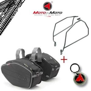 KIT BORSE LATERALI MORBIDE GIVI E TELAIETTI HONDA CB 600 HORNET S 2001 2002 - Imagen 1 de 1