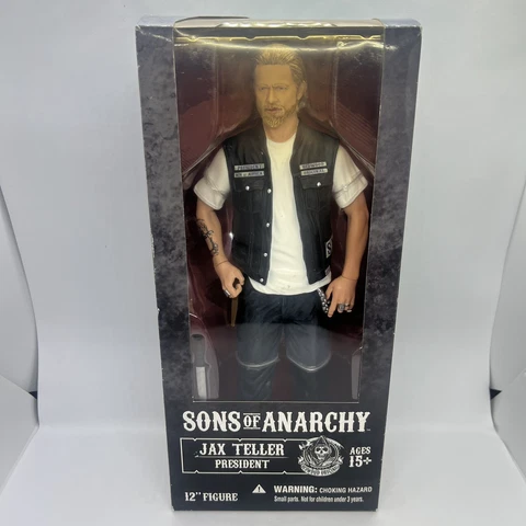 Sons of Anarchy Jax Teller President SOA Mezco Toys 12" Action Figure New in Box Cover