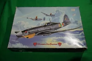 1/48 Classic Airframes WWII Italian Fiat G-55 Plastic Model Kit 409 Resin - Foto 1 di 4