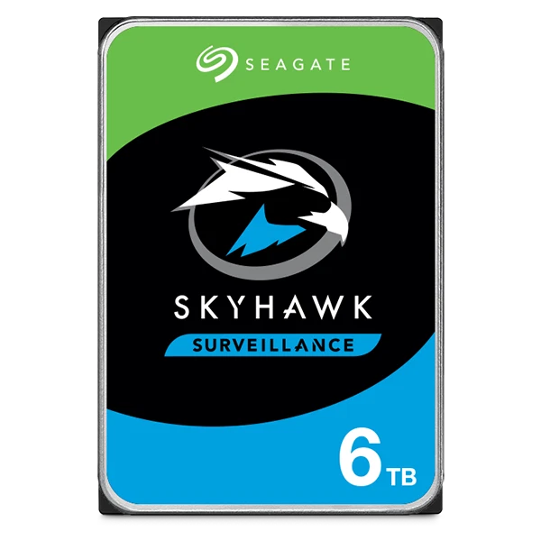 Seagate ST6000VX009 SKYHAWK Surveillance Hard Drives 6TB 3.5" SATA III - Image 1 of 1