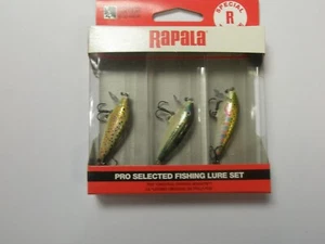 Rapala Trota Piedistallo Rigido Esca Kit 3pk Tutti Tipi Attrezzatura Pesca - Picture 1 of 6