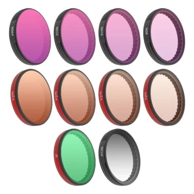 Camera Lens Filter MCUV ND8 ND16 ND32 ND64 CPL PL Filter for Action 5Pro/4/3 - Image 1 of 4
