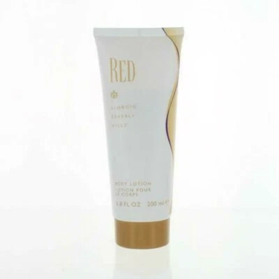 Loción corporal roja Giorgio Beverly Hills 6,8 fl oz para mujer MUY RARA Foto 1 de 2