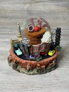 Disney Store Exclusive Pixar Cars Radiator Springs Snowglobe Rare - Picture 1 of 4