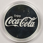 Enjoy Coca-Cola Coke Bottle The Coca-Cola Company .999 Fine Silver Round 1 oz