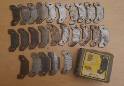 für Fendt Messerbalken Mähbalken  25 Stück GB40 1/2 Reinigungsplatten Busatis - Bild 1 von 4