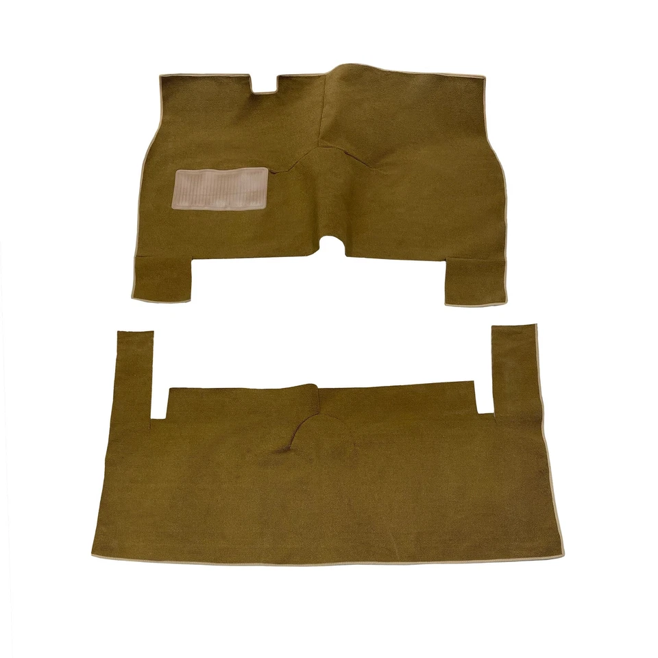 Dodge Wayfarer Front and Rear Carpet Kit 1949-1952 2 Door Black Grey Tan - Image 1 of 4