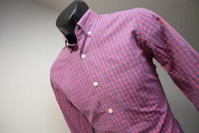 J Crew Slim Fit Dress Shirt Button Up Plaid Long Sleeve Mens Sz XS XSMALL - Image 1 of 4