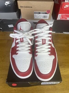 Size 10 - Jordan 1 Low Gym Red *Lightly Used* OG All WOW 👀 - Picture 1 of 9