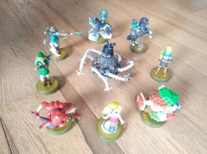 Choice Nintendo Amiibo serie Zelda Guardian Wolf Ocarina 8 bit Link Rider Toon - Foto 1 di 10