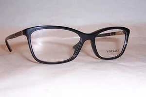 NUEVAS GAFAS VERSACE VE 3186 VE3186 GB1 NEGRAS 54mm AUTÉNTICAS - Imagen 1 de 8