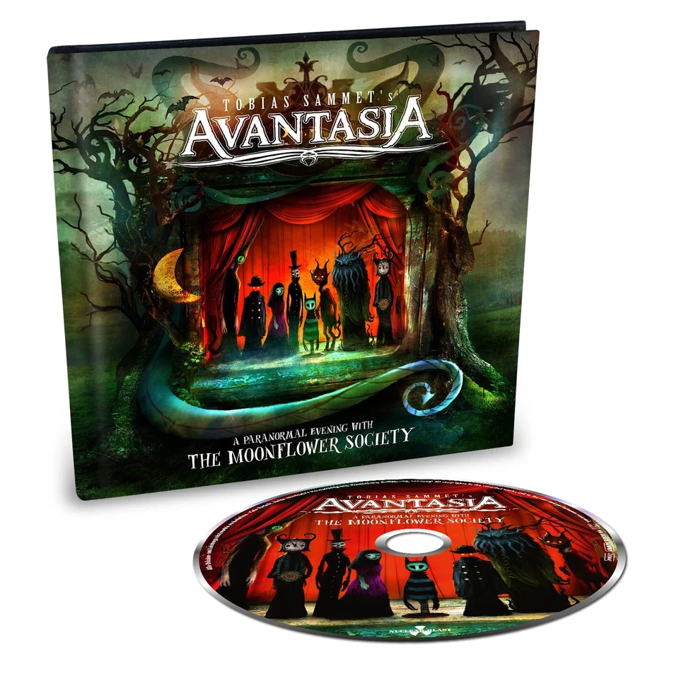 Avantasia - A Paranormal Evening With The Moonflower (Digibook CD) neu und ovp - Bild 1 von 1