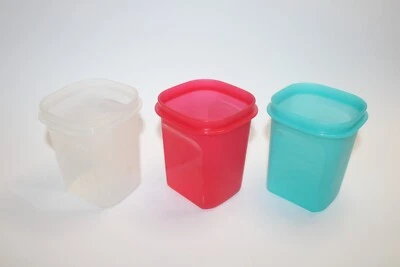 Tupperware Behälter 7232  ~ 8,5 cm x 10,5 cm v. Mess & Go 350 ml, kl. Erfrischer - Bild 1 von 4