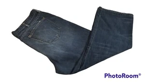 Cremieux Herren Jeans 40x26 Relaxed Dark Wash Denim Used Look schneller Versand - Bild 1 von 10