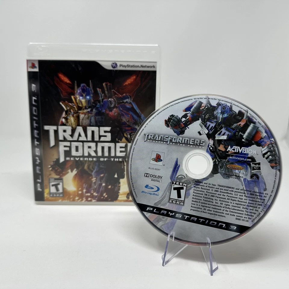 Transformers: Revenge of the Fallen (Sony PlayStation 3, 2009) PS3 No Manual - Image 1 of 4