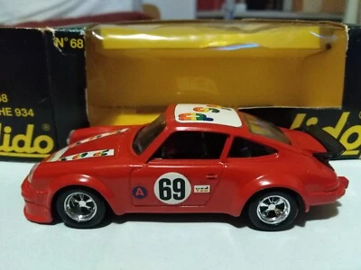 SOLIDO REF. N°68 1:43 PORSCHE 934 #69 RED CON SCATOLA - Immagine 1 di 4