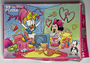 Minnie Mouse & Daisy Duck (Walt Disney 99pc Jigsaw Puzzle) Missing 1 Piece