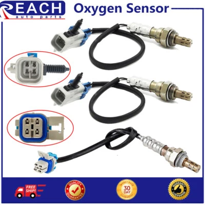 3 peças sensor de oxigênio para cima+para baixo para 2001-2003 Cadillac DeVille Seville Eldorado 4.6L - Imagem 1 de 4