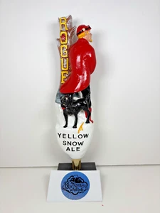 Rogue Brewing Yellow Snow Ale Draft Beer Tap handle - Picture 1 of 23