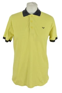 ARMANI Junior Yellow Polo T-Shirt size 16A Boys Outerwear Outdoors Kids - Picture 1 of 5