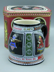 Anheuser-Busch Budweiser Historical A & Eagle Stein 1872 Edition 1st in Series - Picture 1 of 8