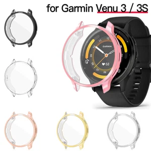 Screen Protector Cover For Garmin Venu 3 / Venu 3s Watch Protective Bumper Case - Zdjęcie 1 z 18