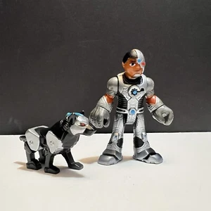 Imaginext DC Super Friends Cyborg Superman Figure from Black Flash Pack - Picture 1 of 11
