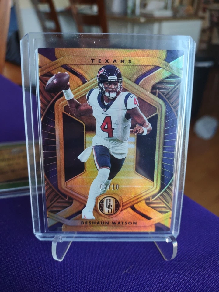 Deshaun Watson 2021 PANINI GOLD STANDARD FOOTBALL SP #02/10  - Image 1 of 4