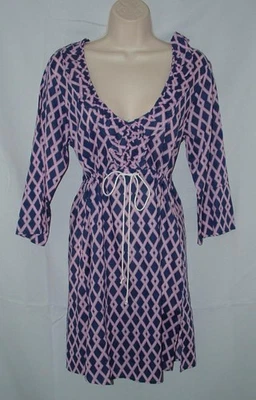 NUEVO NUEVO CON ETIQUETAS Talla Mediana Beach Bar Ligero Algodón Traje de Baño Túnica MUD PIE Foto 1 de 4