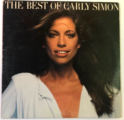 THE BEST OF CARLY SIMON : Self-titled - 1975 LP 7E-1048 - Fast Shipping - Image 1 of 3