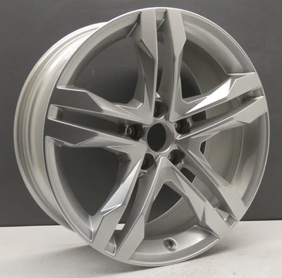 Llanta de aleación AUDI A4 ALLROAD B9 PLATA 18" 7.5J ET29 OEM 8W9601025B X1 - Imagen 1 de 4