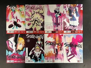 Spider-Gwen (2015) casi nuevo #0-34 + anual + juego cruzado de 8 piezas Spider-Women - Imagen 1 de 6