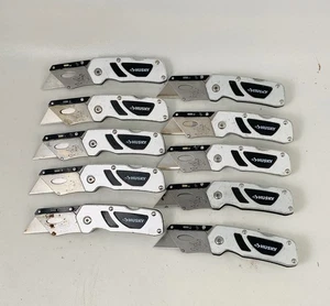 🌟Posten von 10 Husky Klapp Lockback Taschen Allzweckmesser Teppichmesser Messer - Bild 1 von 4