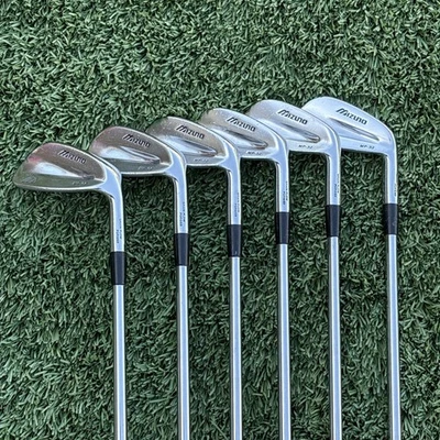 Mizuno MP-32 Hierros 4i-9i Dynamic Gold S300 Eje de Acero Rígido Golf Pride Grips Derecha Foto 1 de 4