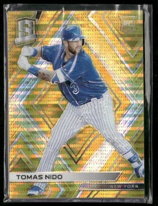 Tomas Nido 2018 Panini Chronicles Spectra Gold Pulsar Prizm #82 Rookie RC /10 - Picture 1 of 2