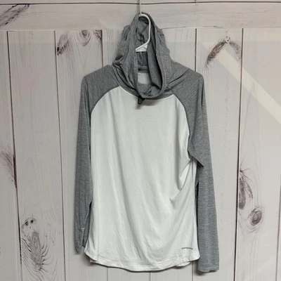 Sudadera con capucha Patagonia Tropic Comfort para mujer - L - blanca/gris "pez salvaje" Foto 1 de 4