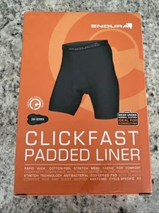 Endura Clickfast Padded Liner, 200 Series, Men's Small, New - Picture 1 of 5