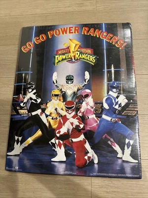 Póster de Mighty Morphin Power Rangers 1994 Saban todavía en el plástico Foto 1 de 3