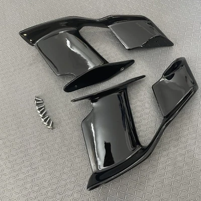 Kits de alerones delanteros negros brillantes protegen carenado para BMW S1000R S 1000 R 21 22 23 Foto 1 de 4