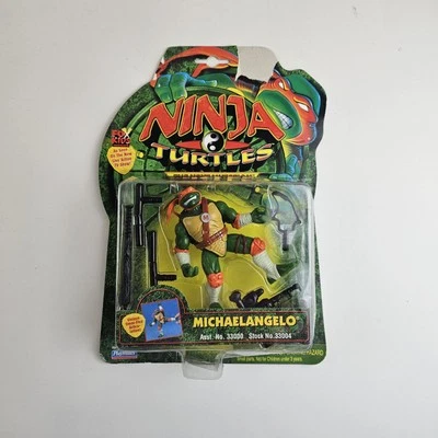 Ninja Turtles The Next Mutation Michaelangelo Playmates 1997 Action Figure - Image 1 of 4