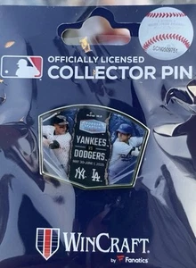 2025 Dodgers Vs Yankees Showdown in Stadium Exclusive Pin Limited Edition - Picture 1 of 1