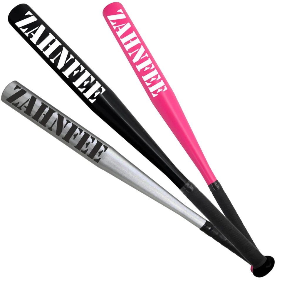 NO FACE NO NAME Baseballschläger Zahnfee schwarz silber pink Keule Alu lustig originell Hardcore
