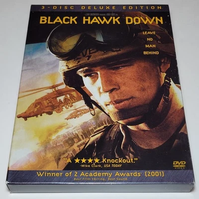 Black Hawk Down DVD 2001 3-disc Deluxe Edition Josh Hartnett Free 1-Day Shipping Foto 1 de 4