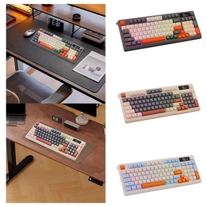 Russian Mechanical Gaming Keyboard PBT Keycaps 38.5x14.5cm Wireless Keyboard - Picture 1 of 18