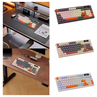 Russian Mechanical Gaming Keyboard PBT Keycaps 38.5x14.5cm Wireless Keyboard - Image 1 of 2