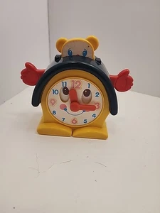 1988 Vintage Kiddicraft wind up musical toy clock **WORKS** - Picture 1 of 5