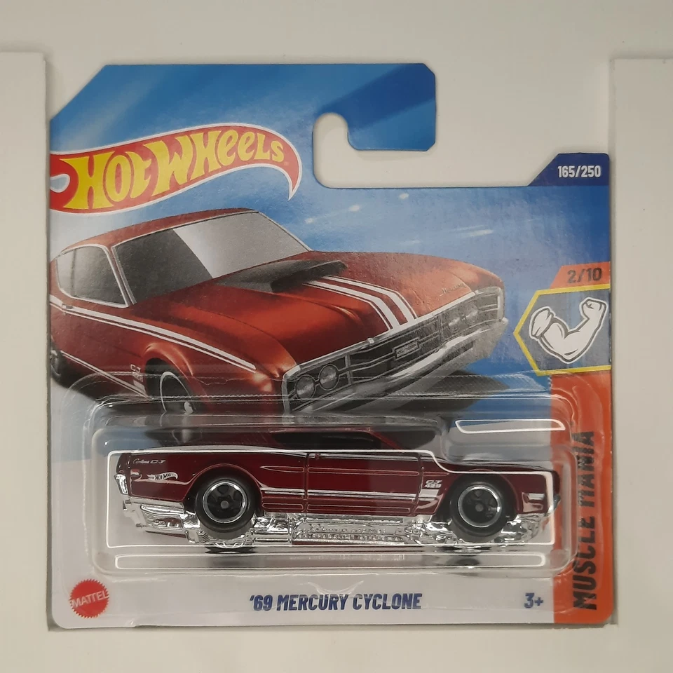 Hot Wheels Mattel 2025 '69 Mercury Cyclone 165/250 HW Muscle Mania 2/10 - Immagine 1 di 1