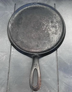 Griswold großes Logo #7 Gusseisen runde Grillplatte 607 Pfanne Restaurationsprojekt - Bild 1 von 23