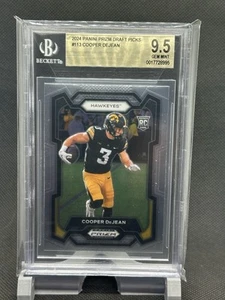 2024 Panini Prizm Draft Picks Cooper DeJean BGS 9.5 GEM MINT Rookie RC - Picture 1 of 2